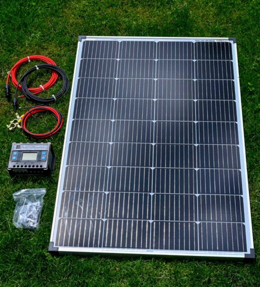 100 Watt 12V Solar Set 