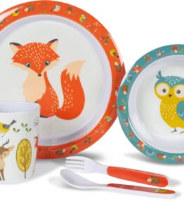 Kampa Woodland Creatures Kindergeschirr-Set