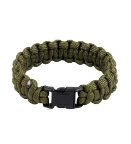 Highlander Paracord Bracelet with Quick Release Buckle Olive